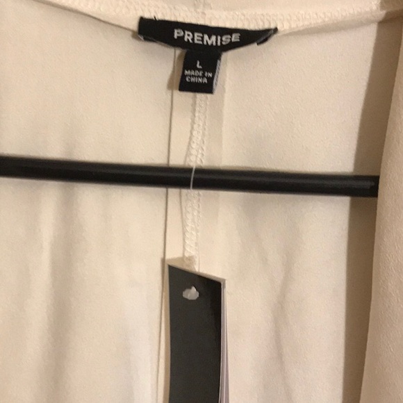 Faux leather cardigan - Picture 2 of 5